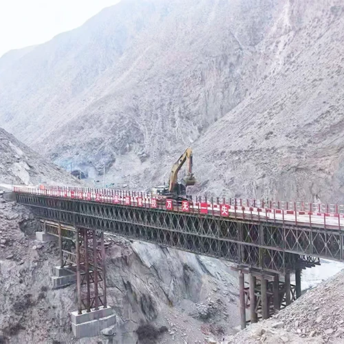 Bailey Bridge For Desert Area Off-road Construction Access