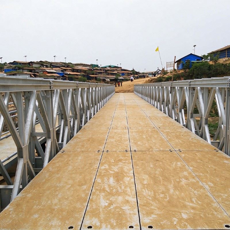 Modular Steel Bridge For Tunnel Construction Access Road