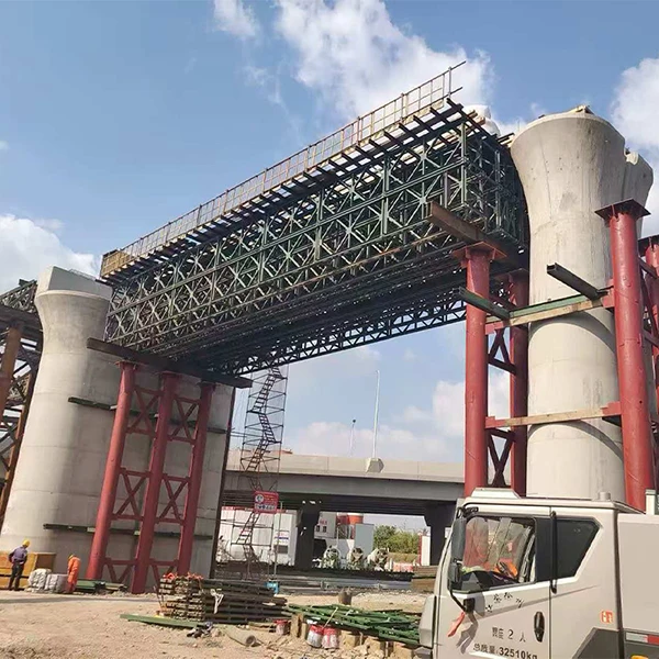 Temporary Modular Bridge For Port Expansion Construction Work